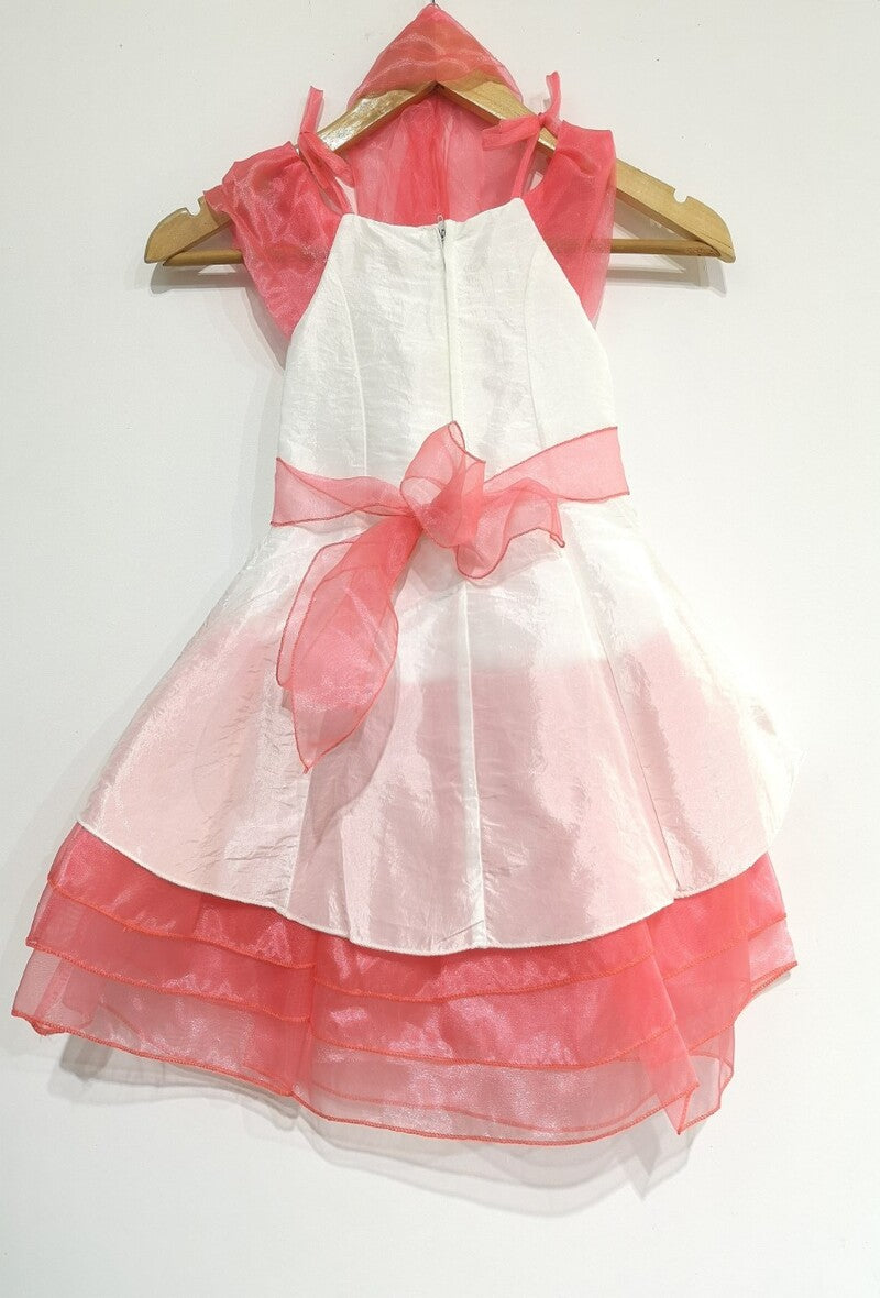 006- Robe de cérémonie saumon - LESVOILIERS