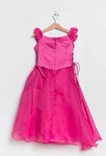 902 - Vestido de cerimônia fúcsia